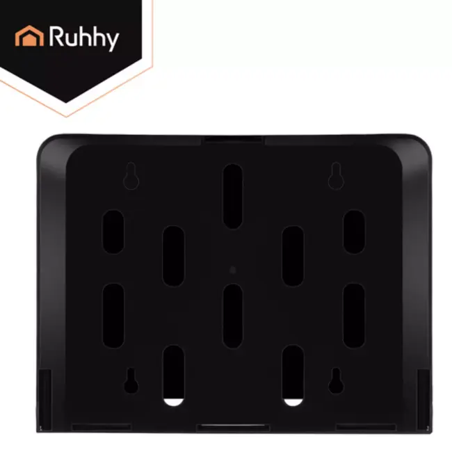 Ruhhy handdoek dispenser wit 27 cm voor ZZ gevouwen papieren handdoeken