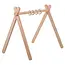 Kruzzel Houten baby gym speelstandaard 64 x 43 x 52 cm met ophangringen
