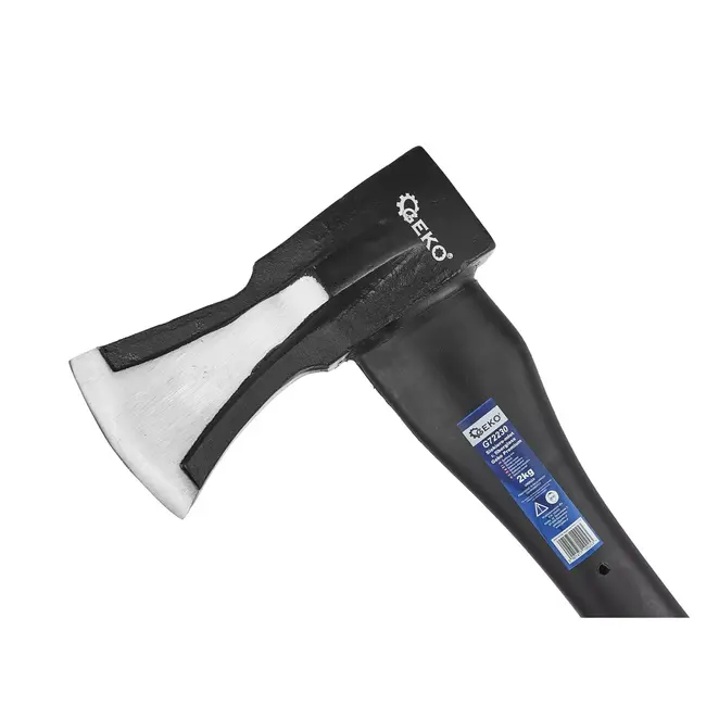GEKO Houtkloofbijl - 3-staps injectie - Glasvezel handvat - 2 kg