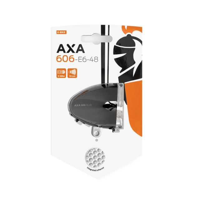AXA E-bike koplamp - 15 lux - waterbestendig - retro design - 6-48V compatibel