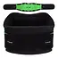 Trizand Zwart groene afslankband 120 cm met verstelbare taille 80 tot 110 cm voor fitness en ondersteuning