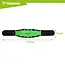 Trizand Zwart groene afslankband 120 cm met verstelbare taille 80 tot 110 cm voor fitness en ondersteuning