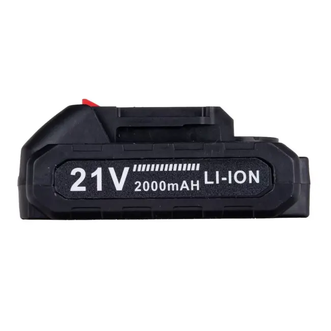 John Gardener Accu 21V 2000 mAh Li-Ion zwart voor snoeischaar met snelle laadtijd 50 min