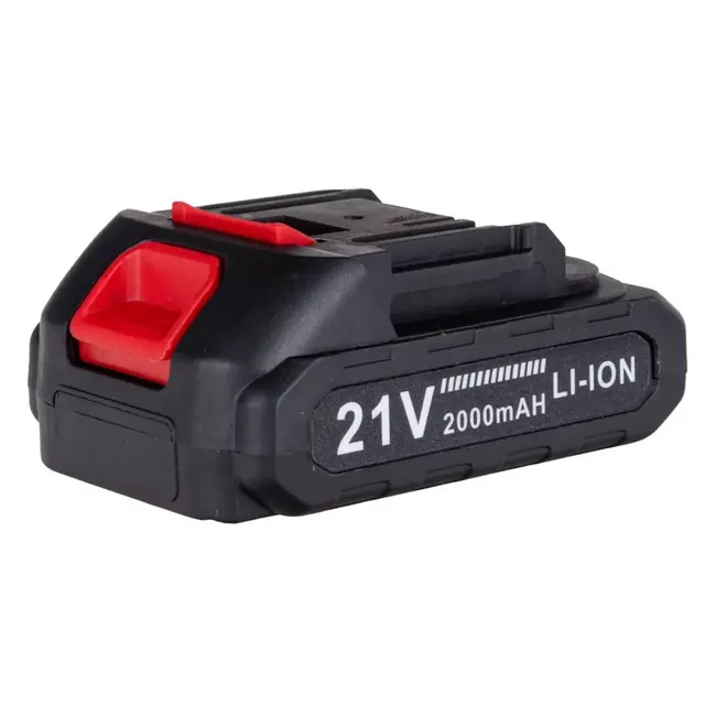 John Gardener Accu 21V 2000 mAh Li-Ion zwart voor snoeischaar met snelle laadtijd 50 min