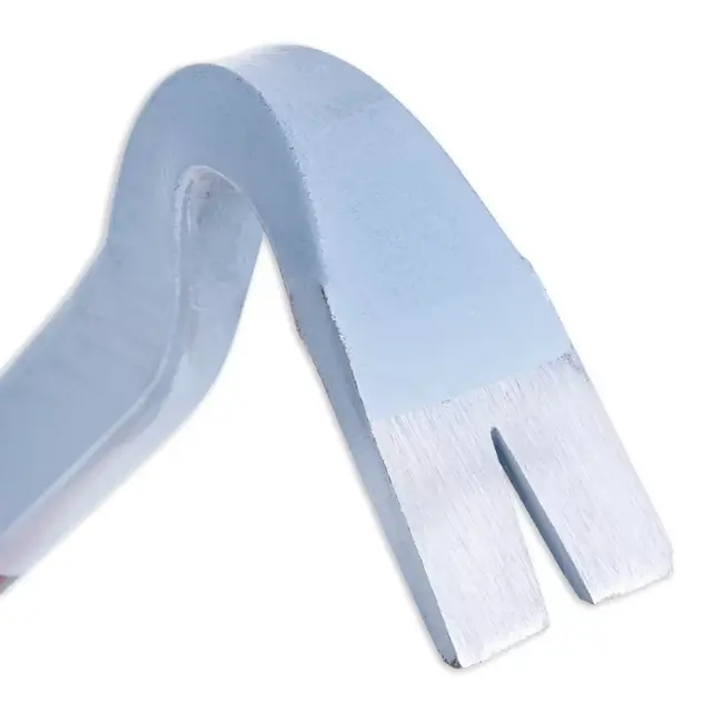 GEKO Stalen koevoet 600 mm grijs zwart voor sloopwerk en spijkers verwijderen