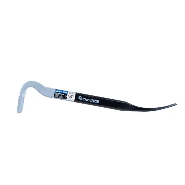 GEKO Stalen koevoet 450 mm grijs zwart voor sloopwerk en spijkers verwijderen