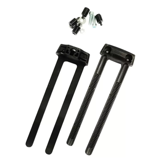 Falkx Montageset voor ringslot - Flexibele bevestiging - Geschikt voor stalen en aluminium frames