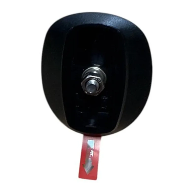 Falkx Solar LED achterlicht - Zonnecel en bewegingssensor - Montage op spatbord - 3 lumen - Rood/Zwart