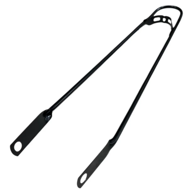 Falkx Spatbordstang achter - 28x1 1/2 - Zwart - Met bumper - Geschikt voor omafietsen