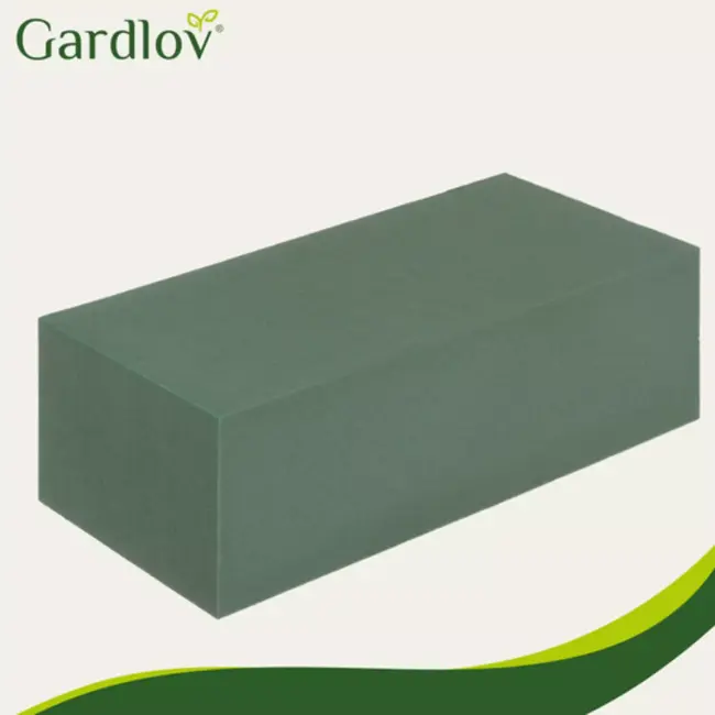 Gardlov Groene foam steekschuim blokken voor verse bloemen 23 x 11 x 8 cm 20 stuks voor bloemstukken