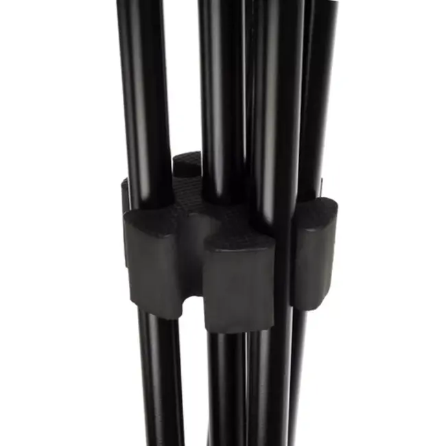 Trizand Draagbaar sportnet verstelbaar 93 tot 255 cm voor tuin en camping