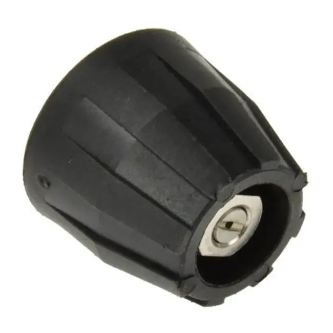 GEKO Platte spuitmond voor hogedrukreinigers - M18x1.5 - 350 bar - 150°C - 16 mm hoog