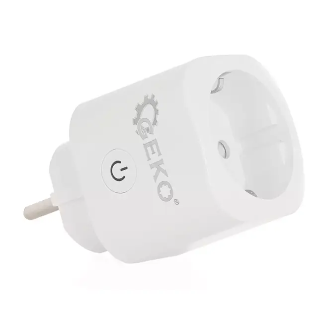 GEKO Slimme WiFi-stopcontact - 16A - Energiebeheer - Timerfunctie