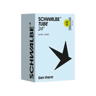 Schwalbe Binnenband 24 inch - Schrader ventiel - 40 mm - 24x1.50-2.50 - Zwart