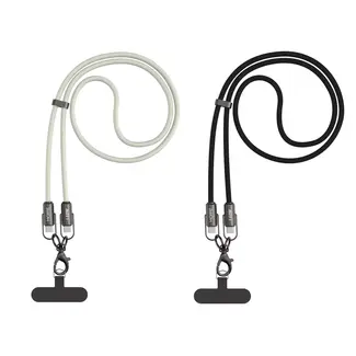 MORRE USB-C draagkoord kabel 1,3 m voor opladen en dragen met 60 W snelladen