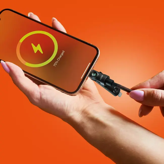 MORRE Universele 4-in-1 kabel USB-A en USB-C naar USB-C en Lightning 1 meter met 240 W snelladen