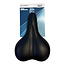 Selle Comfortabel fietszadel met gel vulling - 26 x 18 cm - Zwart