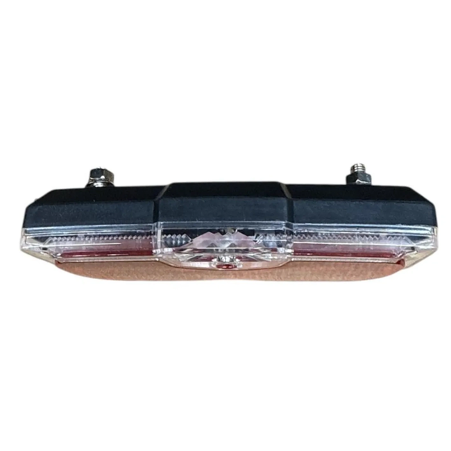Falkx Tunnel LED achterlicht - Praktisch - Veilig - 80mm - Inclusief batterijen