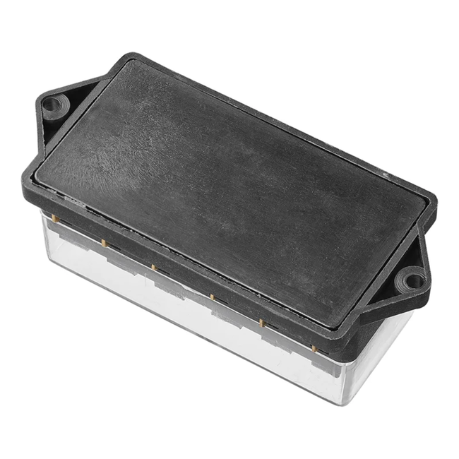 ProPlus Waterdichte zekeringsdoos - 6 polig - 6 zekeringen - 30 amp - transparant deksel