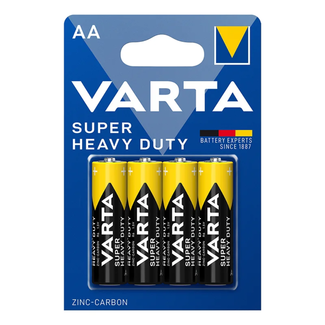 Varta Koolzink AA batterijen - 1,5 Volt - 4 stuks - lange levensduur