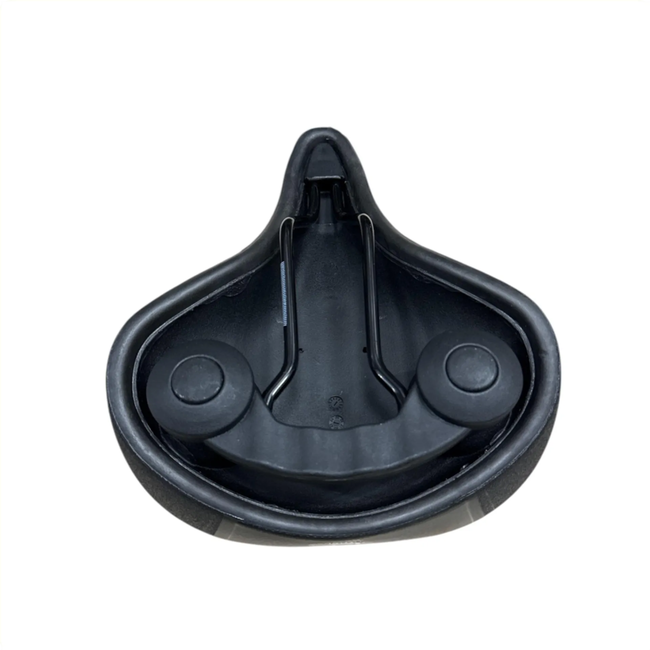 Selle Comfort Comfortabel fietszadel - ergonomisch ontwerp - hoekbescherming - unisex - zwart