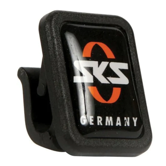 SKS Spatbordstang clip - set van 5 - veelzijdige bevestiging - fietsaccessoire