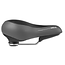 Velo Zadel met drukverlichting en schokabsorptie - 272x212 mm - Zwart
