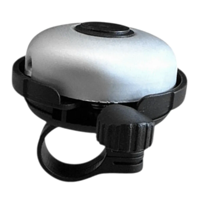 Falkx Aluminium fietsbel zilver - duurzaam en lichtgewicht - diameter >30mm