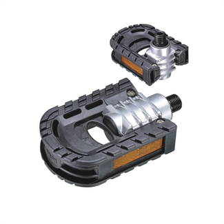 Union Vouwbare fietspedalen - ruimtebesparend - 9/16" draad - zwart - aluminium