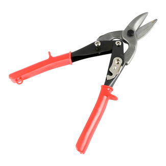 Benson Blikschaar - Rechte Knip - Rood Handvat - Hefboomoverbrenging - Precisie