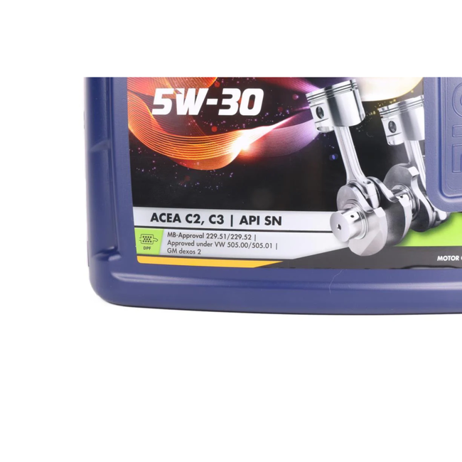 VATOIL Brandstofbesparende synthetische motorolie - 5W-30 - 5 liter - lage asgehalte