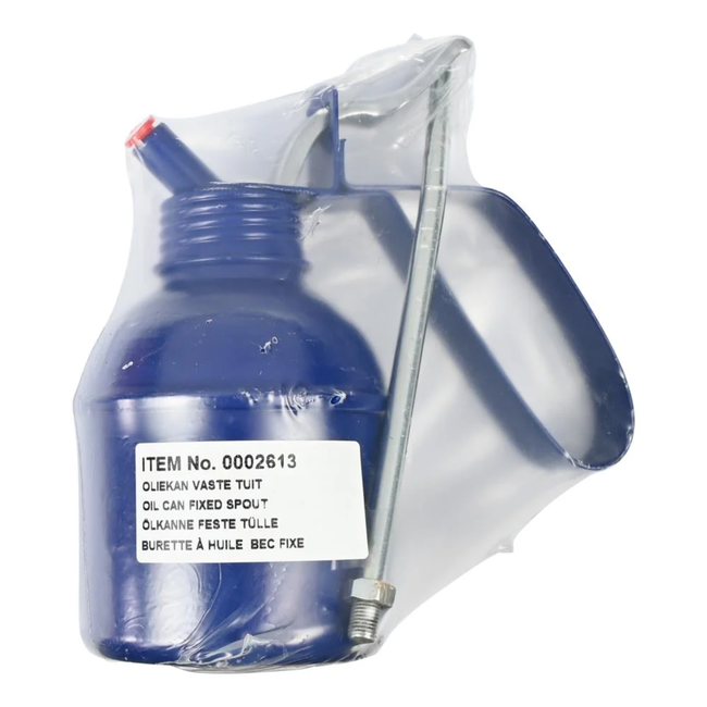 Benson Oliekan met vaste tuit - stevig ontwerp - blauw - duurzaam