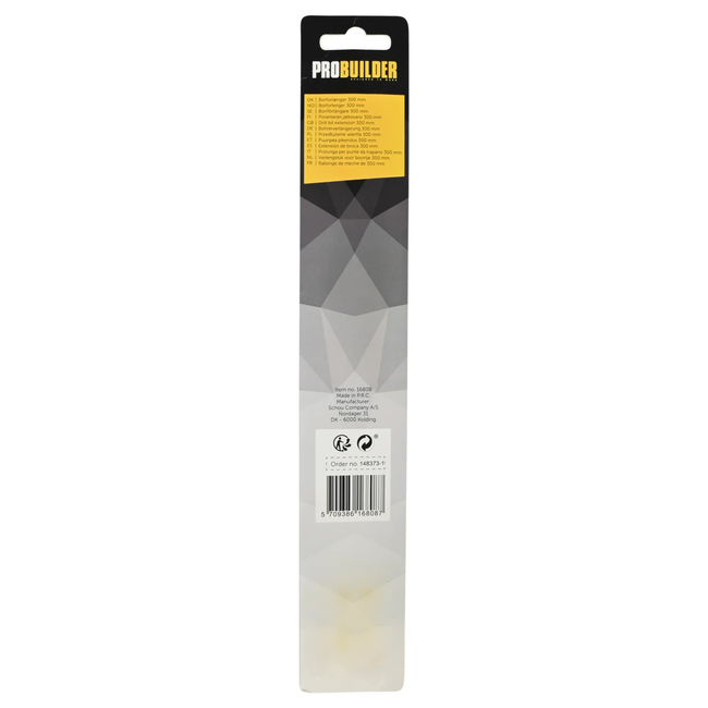 Merkloos Bit verlengstuk 300 mm voor standaard bits en extra bereik