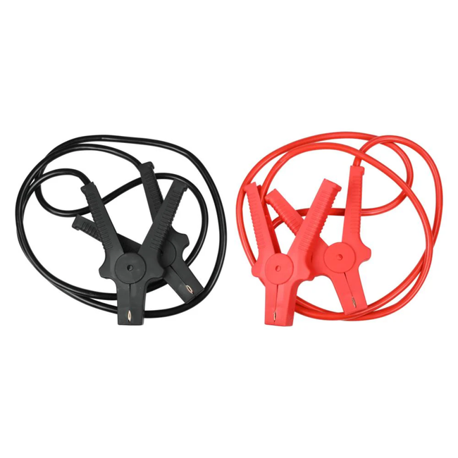 Benson Startkabels - Volledig geïsoleerde veerklemmen - 800 Ampère - 2 meter - Inclusief opbergtas