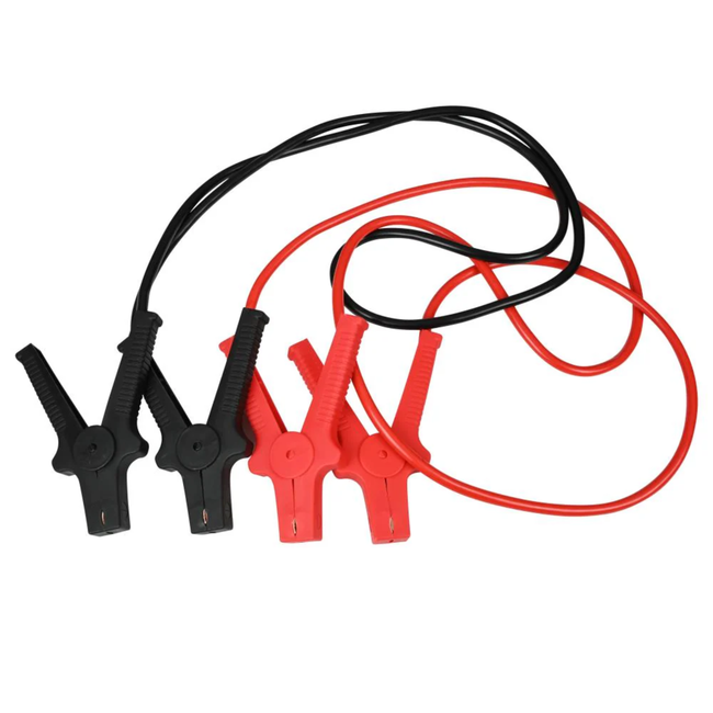 Benson Startkabels - Volledig geïsoleerde veerklemmen - 800 Ampère - 2 meter - Inclusief opbergtas