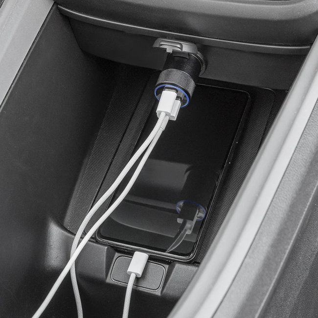 ProPlus Snellader auto - dubbele USB - 12/24V - 36W - type A + C poorten