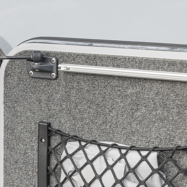 ProPlus Aluminium tentrail 90° - 120 cm - lichtgewicht en sterk - eenvoudig te monteren