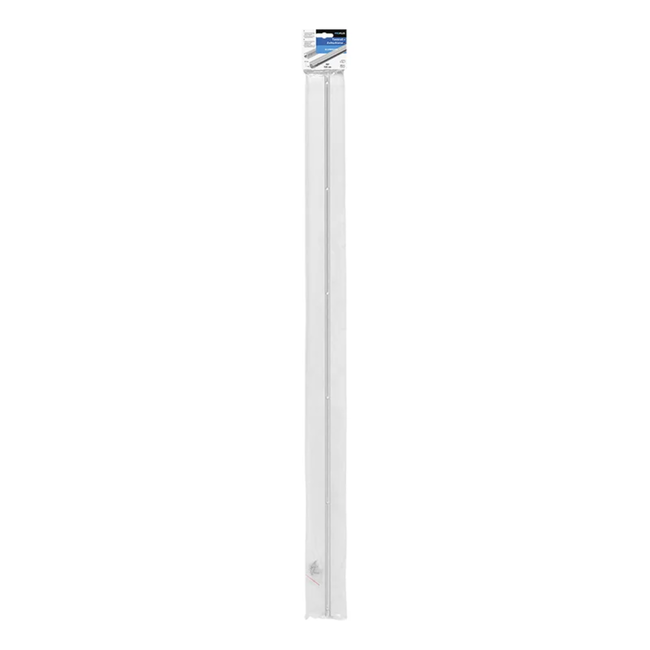 ProPlus Aluminium tentrail 90° - 120 cm - lichtgewicht en sterk - eenvoudig te monteren