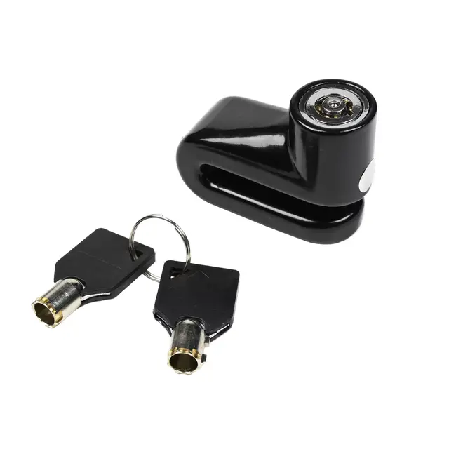 Stahlex Schijfremslot met houder - weerbestendig - Ø 5.5 mm - inclusief 2 sleutels