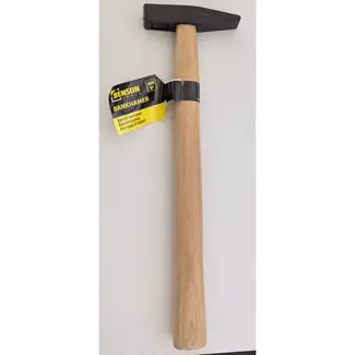 Benson Bankhamer - 100 gram - houten steel - zwart gelakte kop - 25,5 cm