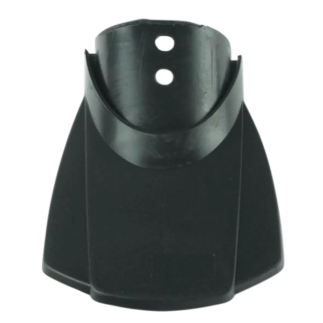 Widek Spatlap zwart - Aerodynamisch - Kunststof - 10x7 cm - Voor 4 cm spatborden