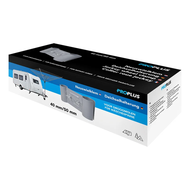 ProPlus Neuswielklem - Staal - Voor droogmolen Ø 40-50 mm