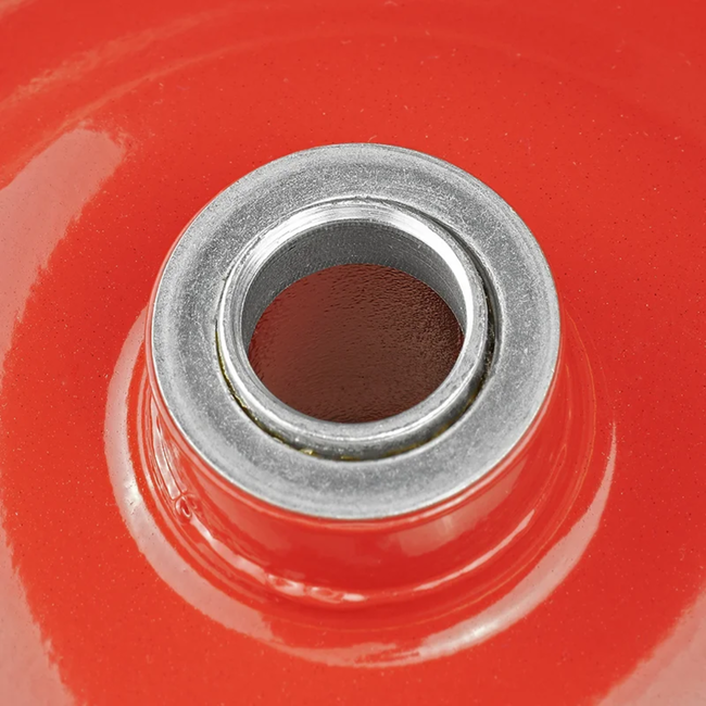 ProPlus Kruiwagenwiel - Lekvrij PU band - Metalen velg - Ø 396 x 87 mm - Geel/Rood