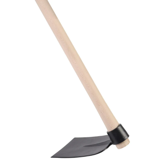 Talen Tools Landhak - Gesmeed Staal - 14 cm - 130 cm Essenhouten Steel - Voor Zwaar Onkruid