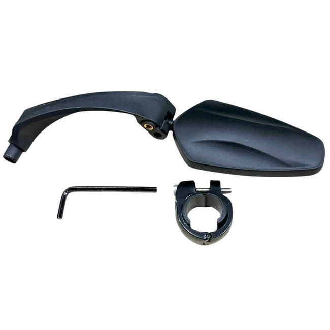 Falkx Fietsspiegel links - acryl glas - 11x5 cm - verbeterde zichtbaarheid