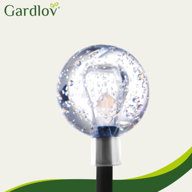 Gardlov Solar Lichtslinger 12m IP65 – Waterdichte Buitenverlichting met 100 LED-bollen