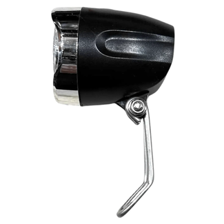 Falkx Koplamp LED - Krachtige verlichting - 500m zicht - Inclusief batterijen - RVS montagebeugel - Zwart