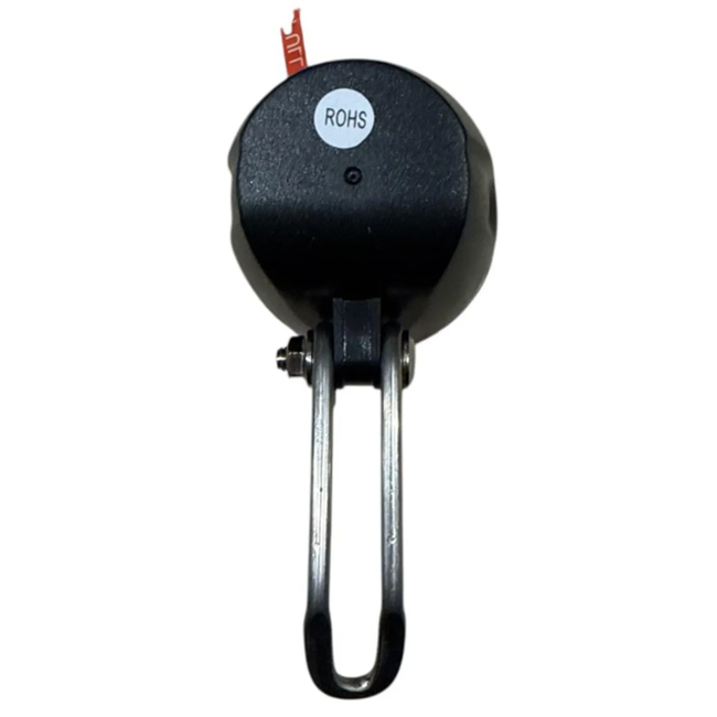 Falkx Koplamp LED - Krachtige verlichting - 500m zicht - Inclusief batterijen - RVS montagebeugel - Zwart