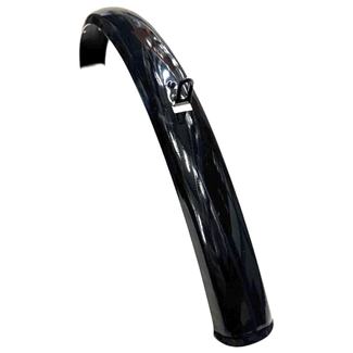 Falkx Voorspatbord - Zwart - Staal - 73 cm - 28 inch fiets