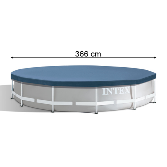 Intex Ronde zwembadhoes 366 cm met koord en afvoergaten voor frame zwembad
